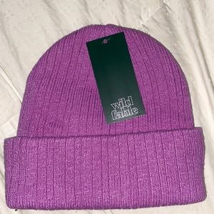 Target women’s ribbed Beanie-wild fable light purple